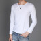 男士短袖T恤纯色纯棉面料-SD2 xl 灰色3