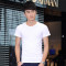 男士短袖T恤纯色纯棉面料-SD2 xl 白色3