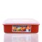 进口SANKO塑料饭盒分格便当盒四格寿司盒水果盒干果盒零食盒 默认颜色