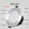 led筒灯3寸射灯嵌入式开孔7.5cm8公分三色变光防雾顶4寸12W7w5w6寸豪华款18_2 3寸豪华款7W白
