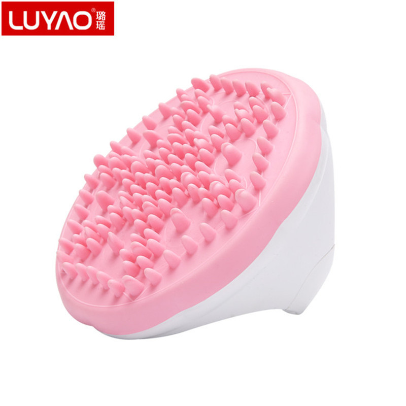 璐瑶(LUYAO) MINI按摩器 LY-110B粉色 经络刷按摩刷瘦腿刷腿神器正品瘦身五行筋络全身通用摩羯刷1个按摩头