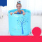 折叠浴桶泡澡桶成人浴盆免充气浴缸加厚塑料洗澡盆洗澡桶_3 70x70蓝色浴桶带盖子坐垫
