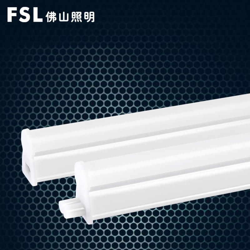 佛山照明ledT5一体化灯管（3支装） 【3支装】12W1米（暖白光4000K）