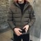 韦斯普 2018冬季新款男士棉衣男加厚棉服冬装连帽棉袄时尚男装外套MD8984 XXXL 棕色