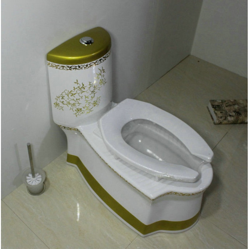 蹲坐两用马桶彩色双用式矮座便器老人儿童坐便器(有200mm出水)_1 305