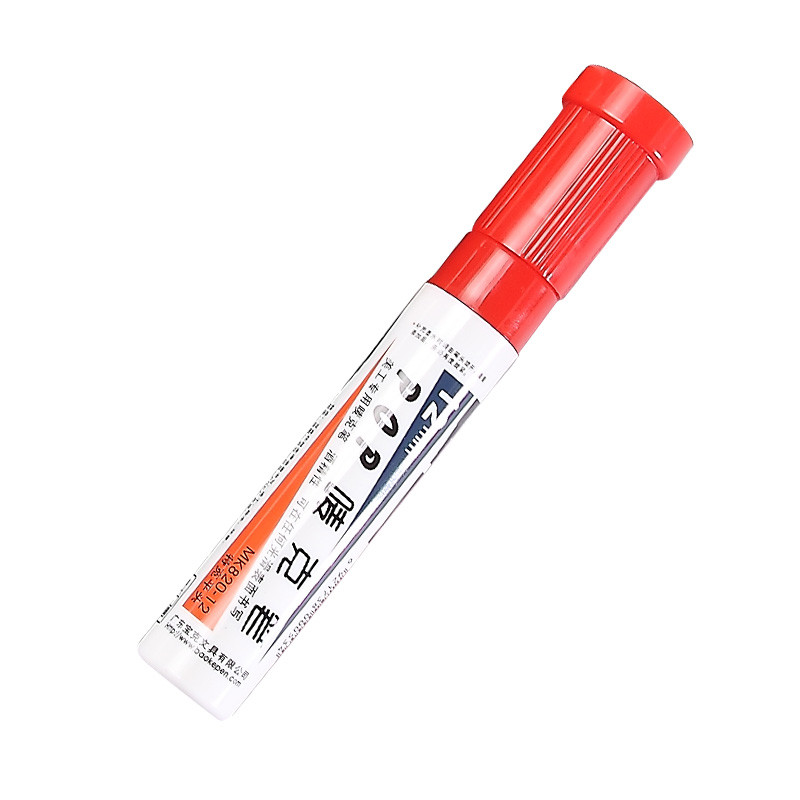 宝克(baoke)马克笔POP-12mm唛克美工海报笔广告设计手绘专用笔MK810-12记号笔酒精麦克笔 红色