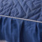 夹棉床裙式四件套床上蕾丝花边带被套床套床罩款1.8m欧式_2 1.2m(4英尺)床 青春如歌咖