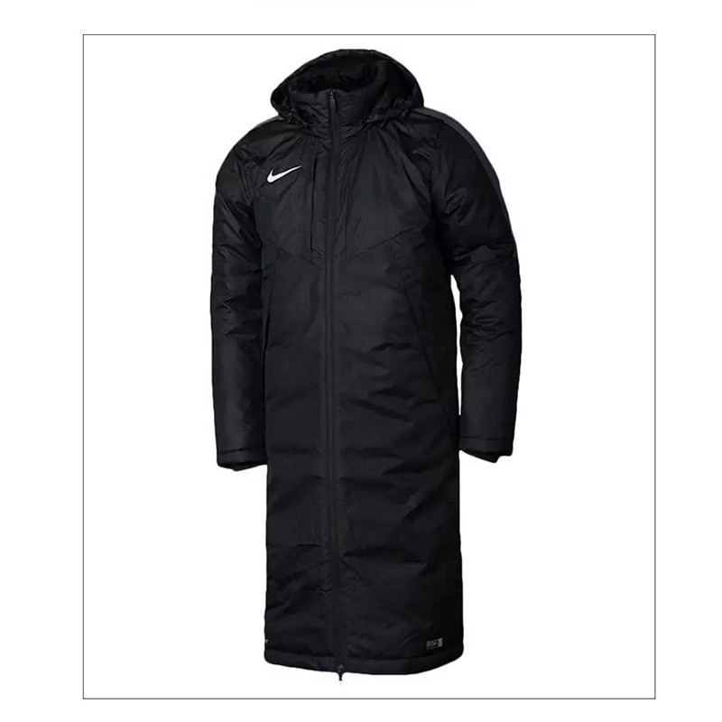 AR4502-010耐克 Nike 冬季中长款足球运动保暖连帽棉服