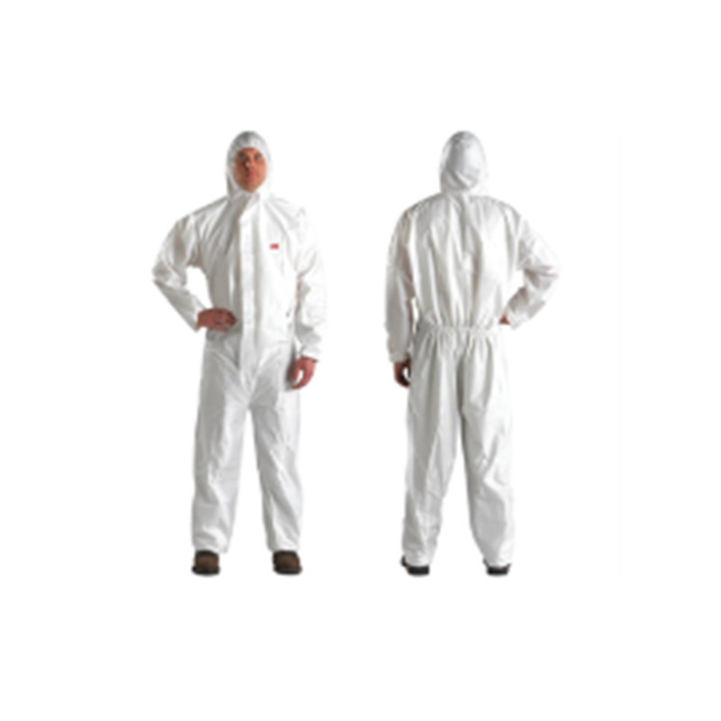 3M 4510白色带帽连体防化服4510-XXL