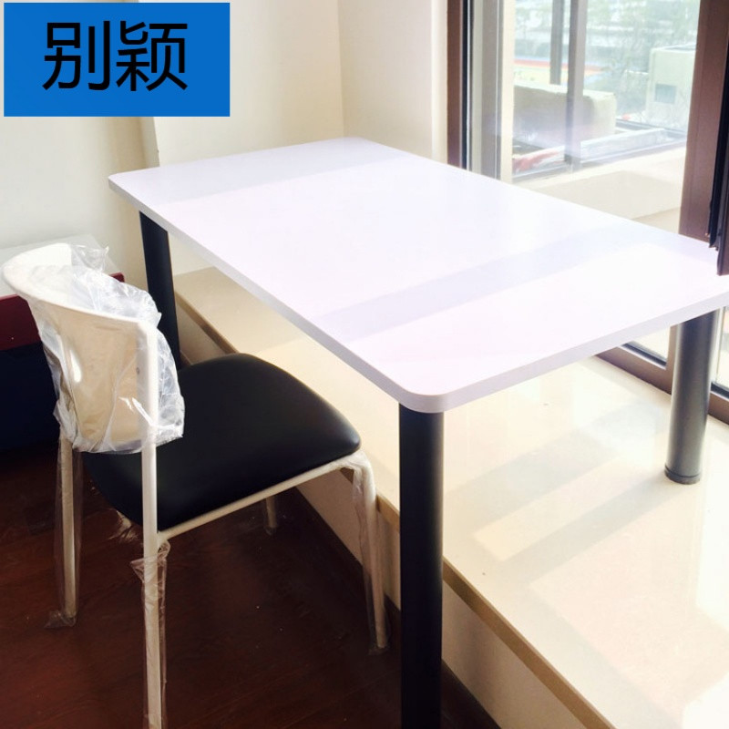 别颖飘窗笔记本电脑桌儿童书桌简易家具钢木写字台学习桌椅组合定制 1根长腿