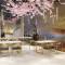 北欧大理石餐桌椅组合家用小户型餐桌现代简约餐厅桌椅长方形饭桌_355_504 新矿白120*60*75