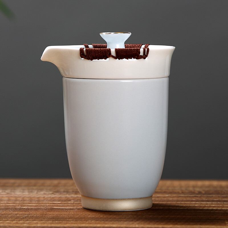 常生源 功夫茶具旅行茶具陶瓷茶壶茶杯茶海带过滤整套茶具 清风雅韵