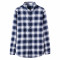 Semir森马衬衫13077051018 185/100A/XXL 白蓝色调0418