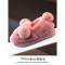 迈特斯BOBO Angel宝宝棉拖鞋男女童秋冬季1-3岁6儿童包跟棉鞋防滑软底加绒婴儿拖鞋促销特卖 松紧带后跟卡其色 内长19.5cm（21码）5至5.5岁