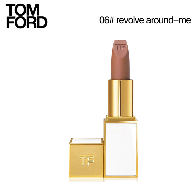 汤姆福特tf口红18年tf白管黑管新品细管口红唇膏 白管06号revolve