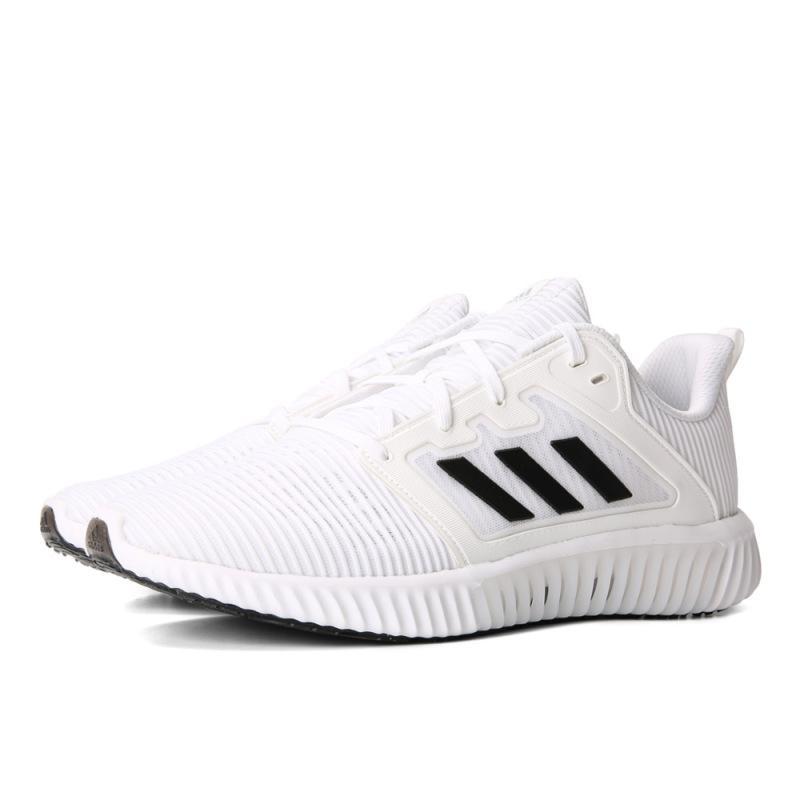 adidas阿迪达斯2018男子CLIMACOOLventm跑步清风跑步鞋CG3919_4 亮白/1号黑色 43码