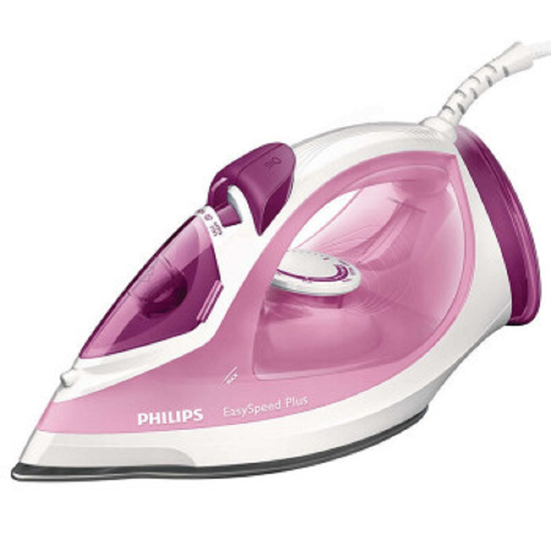 飞利浦（PHILIPS）电熨斗 蒸汽烫衣机 手持熨烫机 熨衣机 电烫斗粉色 GC2042