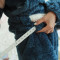 爱心鼠(Aixinshu) 长袖月子服睡衣居家服女士秋冬季孕妇装长毛绒坐月子哺乳保暖喂奶衣套装6903 XL码 6号款