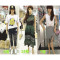 兮木服装店男女士模特全身橱窗假人模型婚纱衣服模特架子展示道具包邮 女2号+假发