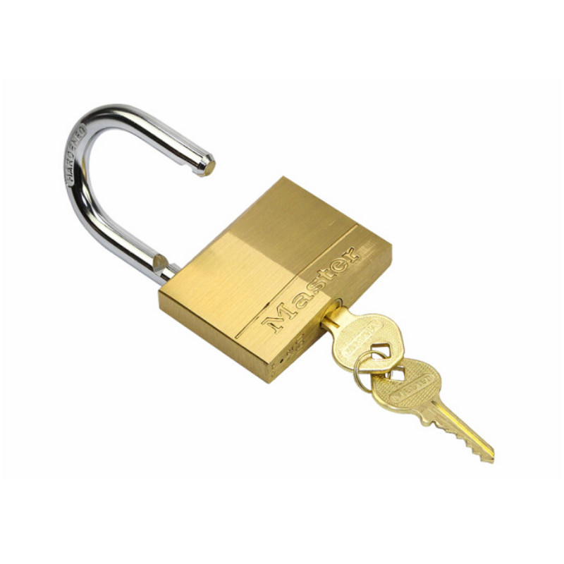 玛斯特锁 MASTER LOCK 9mm锁钩，30mm锁钩净高，5弹子60mm宽铜挂锁