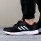 阿迪达斯（adidas）运动男女低帮网面轻便透气缓震耐磨休闲跑步鞋B44622 8（42码） B44730（女）