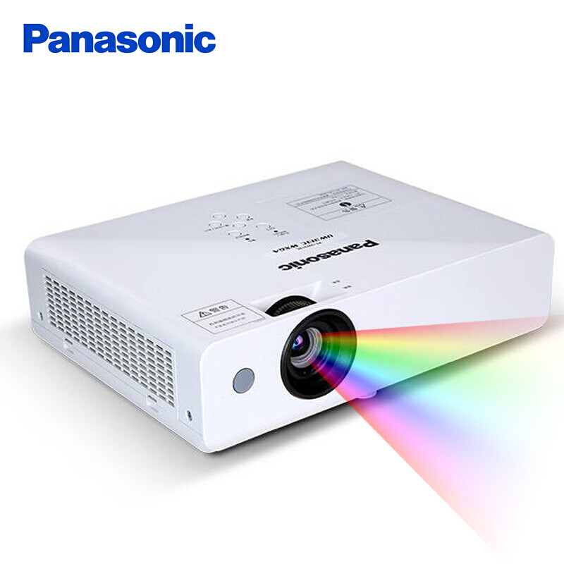 松下投影机（Panasonic）PT-X338C商务投影仪 办公高亮白天 家用高清 投影机 官方标配+120英寸电动幕布