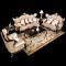 欧式真皮沙发实木沙发组合美式简欧小户型客厅新古典家具现货_527_623
