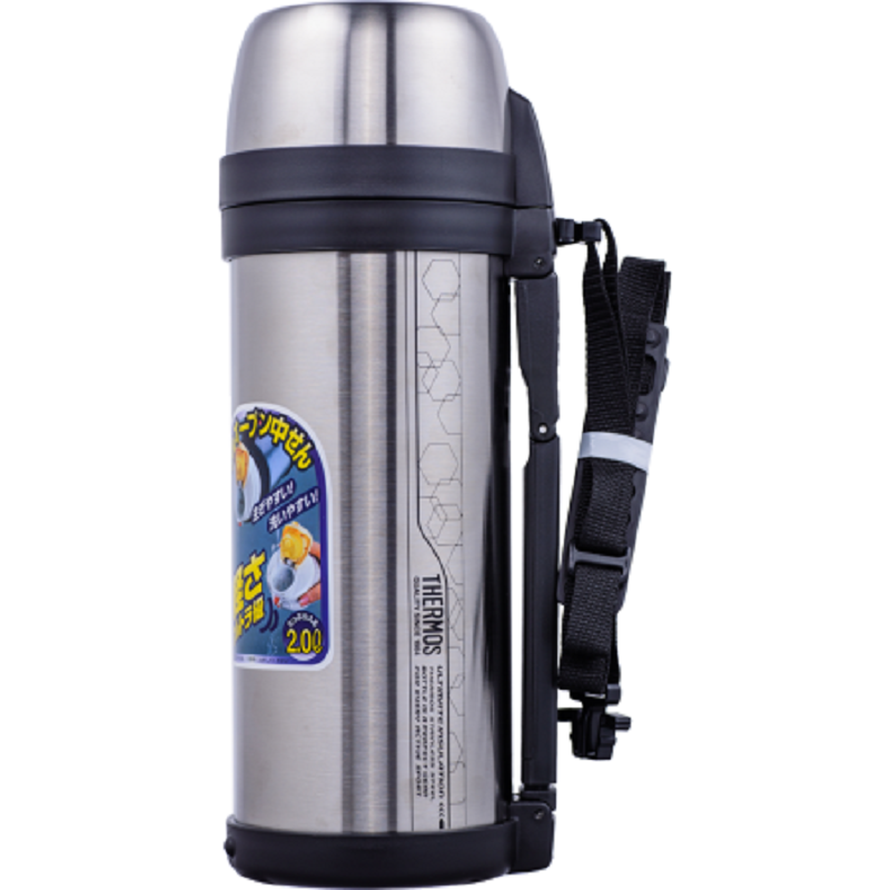 膳魔师（THERMOS） 保温壶户外2L大容量水壶FDH FDH-2005颜色随机 不锈钢色