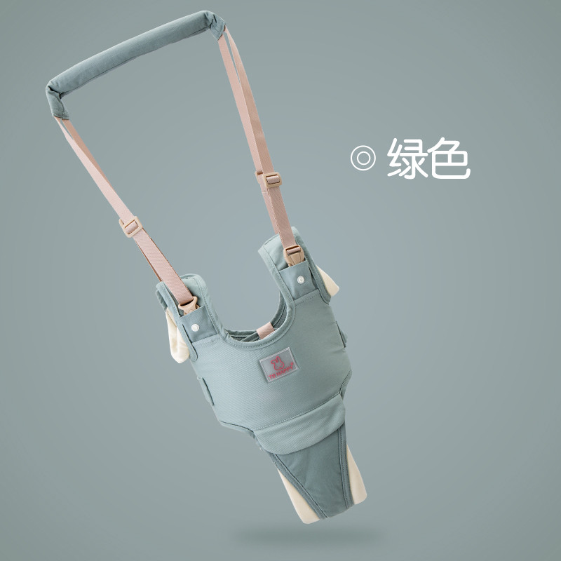 兔贝乐婴幼儿学步带防摔安全透气四季通用宝宝婴儿学走路防勒安全 海棠绿