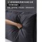 现代布艺床简约双人床1.51.8米软包储物床北欧小户型齐边主卧布床_319_148 1500mm*2000mm_主图高级灰色布艺床+1柜_如需