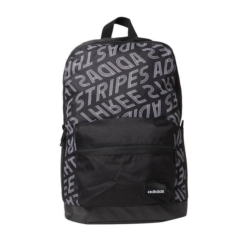 adidas阿迪达斯NEO男运动休闲双肩背包DM6112 DM6112黑+白