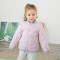 龙之涵 宝宝外套童装棉衣 男宝女宝秋冬季上衣轻薄 中大童短款棉袄 90cm 天鹅梦