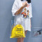 透明大包包女2018夏季新款手提单肩包果冻包仙女韩版大容量托特包_8 粉色