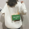 chic链条小包包女2018新款个性小方包百搭撞色盒子包单肩斜挎包潮_4 黄色