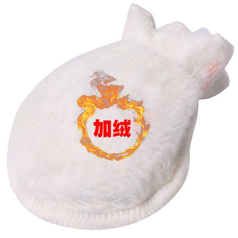 初生婴儿护手套棉0-6个月新生儿春秋冬季小宝宝薄款脚套简约冬季配饰 手套 建议0-12个月宝宝 女宝宝（4双厚款）加绒款图案随机