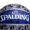 斯伯丁SPALDING篮球室外篮球83-176橡胶材质NBA涂鸦系列Blue耐磨7号标准篮球 个性涂鸦蓝灰色84-478