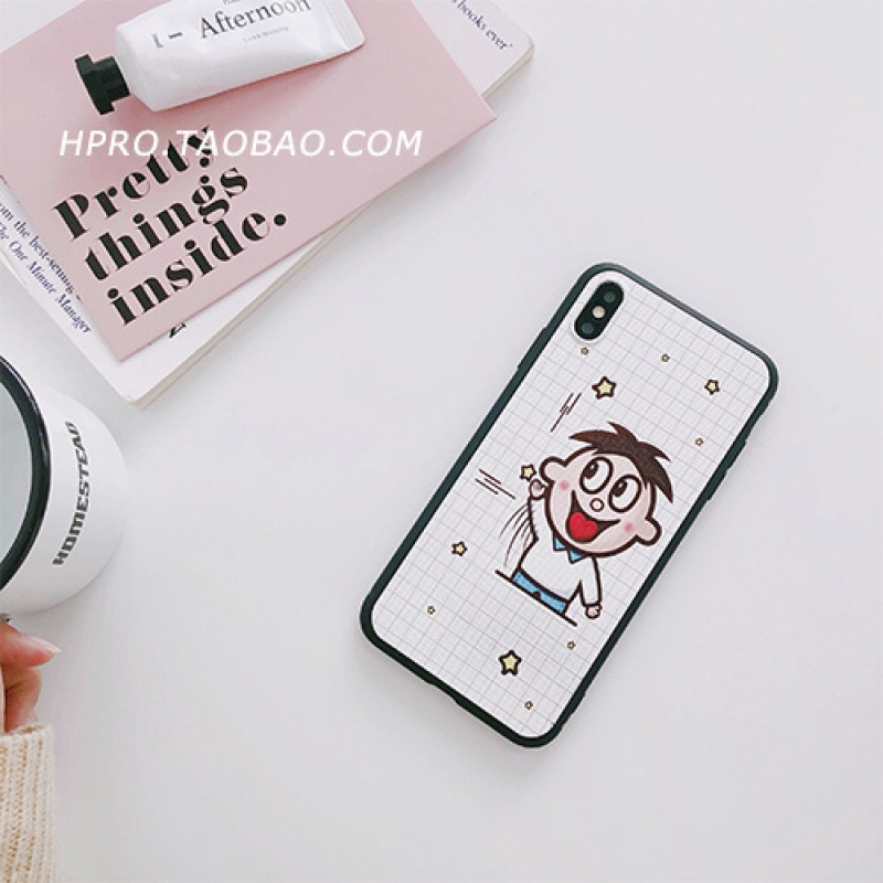 可爱卡通软壳8plus苹果x手机壳XSMax/XR/iPhoneX/7p/6女iphon iPhoneX/XS星星旺仔