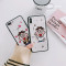 可爱卡通软壳8plus苹果x手机壳XSMax/XR/iPhoneX/7p/6女iphon 6/6s爱心旺仔