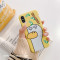 个性卡通鸭8plus苹果x手机壳XSMax/XR/iPhoneX/7p/6女iphone iPhoneX/XS黄底钱多