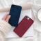 翻毛皮8plus苹果x手机壳XSMax/XR/iPhoneX/7p/6女iphone6s 6plus/6splus蓝色