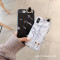 大理石腕带6s苹果x手机壳XSMax/XR/iPhoneX/8plus/7p女款ipho iPhoneXSMax白色