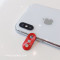 金属合金摄像头保护贴苹果X镜头贴iphoneX/XS/MAX/iphoneXR防摔 iPhoneX-蓝色