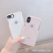 简约透明6s苹果x手机壳XSMax/XR/iPhoneX/8plus/7p女款iphon iPhone7/8白色