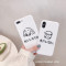 卡通情侣6s苹果x手机壳XSMax/XR/iPhoneX/8plus/7p男女款ipho_3 6/6s很开心