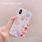 网红星空6s苹果x手机壳XSMax/XR/iPhoneX/8plus/7p女款iphon_1 7plus/8plus透明