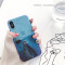 拼色蓝光6s苹果x手机壳XSMax/XR/iPhoneX/8plus/7/6p女款iph_16 iPhone7/8蓝色