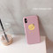 笑脸6s苹果x手机壳XSMax/XR/iPhoneX/8plus/7p女款iphone6 7plus/8plus蓝底