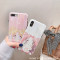 美少女猫咪XSMax/XR苹果X手机壳iPhoneX/6s/7p/8Plus女款ipho iPhoneX/XS白底