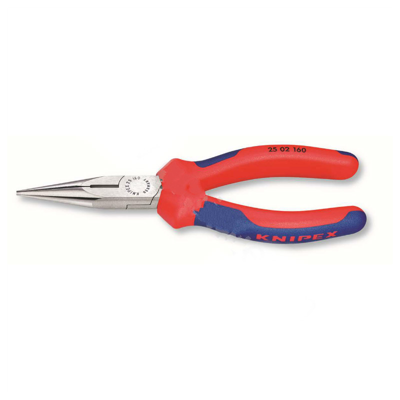 凯尼派克 KNIPEX 25 03 125125mm 尖嘴钳（镀铬头部 塑料套柄）
