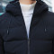 卡郎琪 冬季棉衣男加厚保暖青年韩版面包服 潮流连帽棉袄子时尚修身冬装大码棉衣外套QCCA321-1755 3XL 酒红色